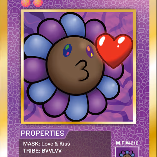 108 Flowers Revised Nft Cards