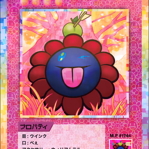 108 Flowers Revised Nft Cards