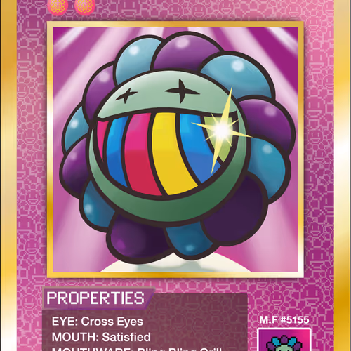 108 Flowers Revised Nft Cards
