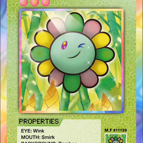 108 Flowers Revised Nft Cards