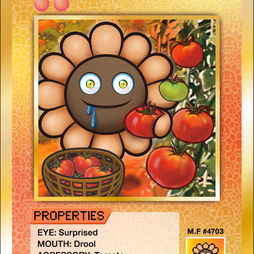 108 Flowers Revised Nft Cards
