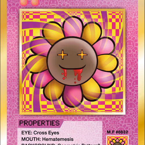 108 Flowers Revised Nft Cards