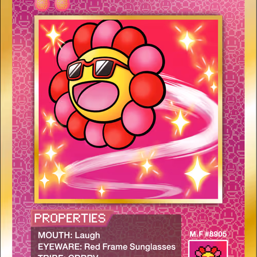 108 Flowers Revised Nft Cards