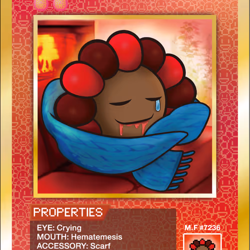 108 Flowers Revised Nft Cards