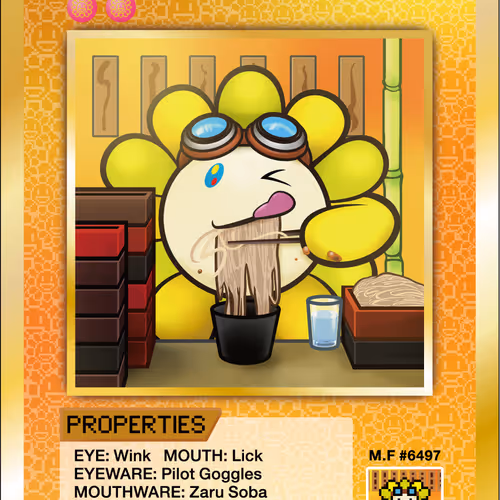 108 Flowers Revised Nft Cards