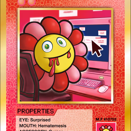 108 Flowers Revised Nft Cards