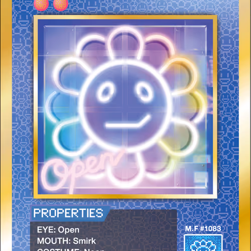 108 Flowers Revised Nft Cards
