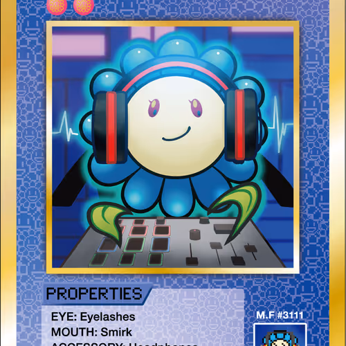 108 Flowers Revised Nft Cards