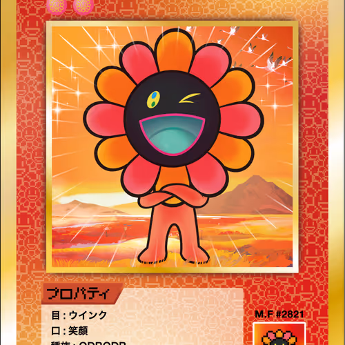 108 Flowers Revised Nft Cards