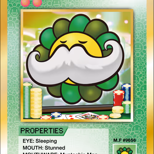 108 Flowers Revised Nft Cards