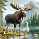 Moose the goose