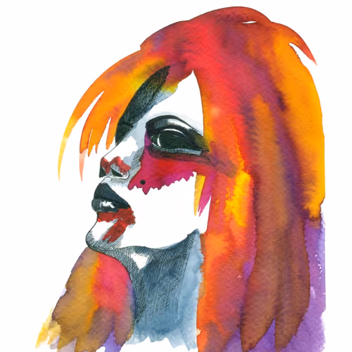 Lilith Page From My Sketchbook
