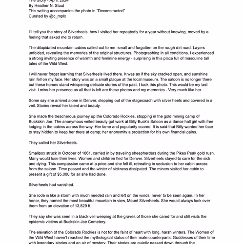 Silverheels - The Story