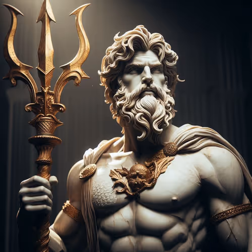 Poseidon God Of The Sea