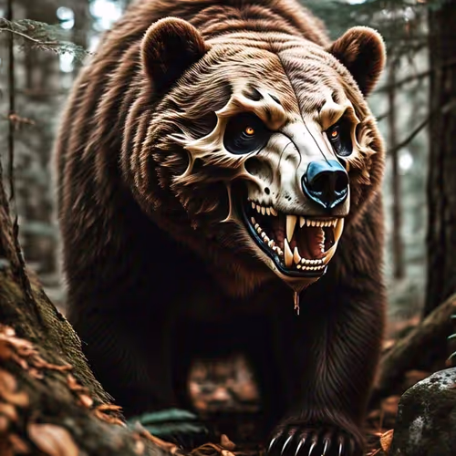 Based Skull bear