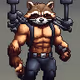 Strong Racoon