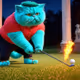 golf cat