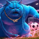 foot angry cat