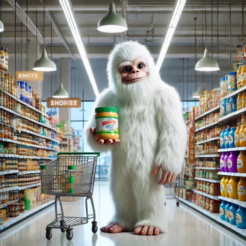 Yeti and Peanut Butter