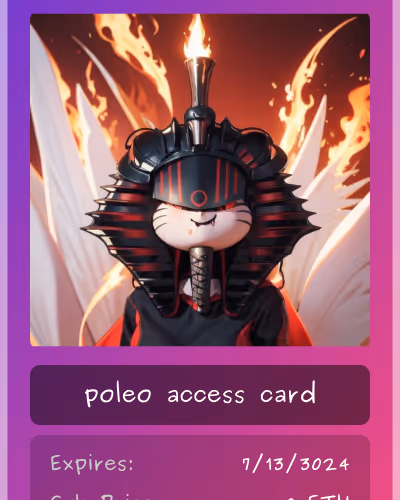 Poleo Club Card logo