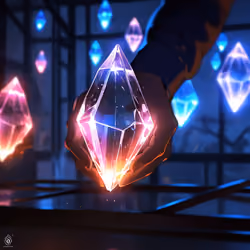 Ethereal crystal #11059