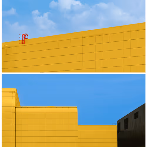 Yellow In Blue A Based Yellow Spotlight Edition By