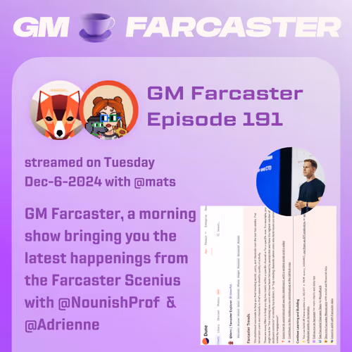 Gm Farcaster Season 2