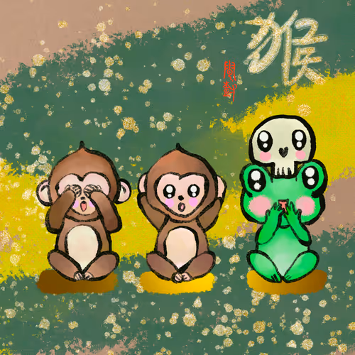 Pepe Zodiac - Monkey