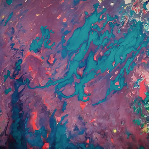 Abstract painting moment 🎨💓 #1