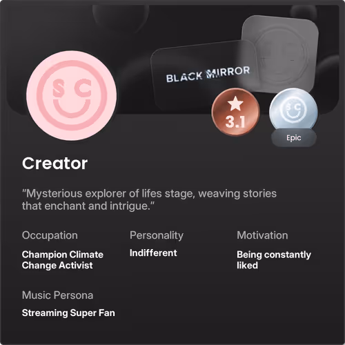 Black Mirror Experience Characters Not Active