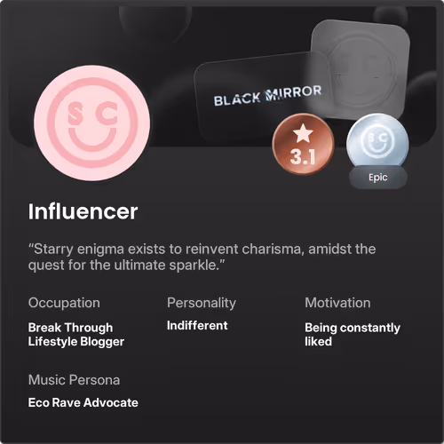 Black Mirror Experience Characters Not Active