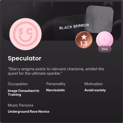 Black Mirror Experience Characters Not Active