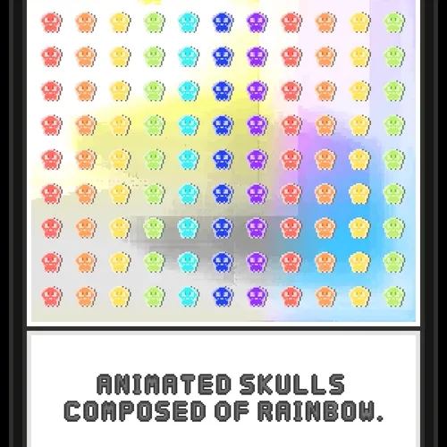 Kawaii Skull Digital Cards Collection