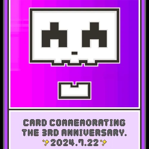 Kawaii Skull Digital Cards Collection