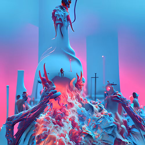 Harrowing Hell By Beeble