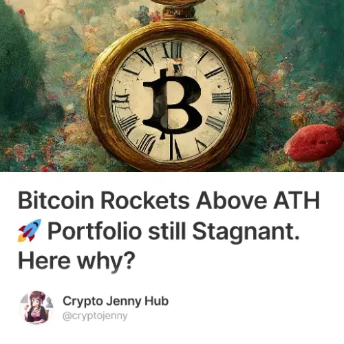 Bitcoin Rockets Above ATH 🚀 Portfolio still Stagnant. Here why. #0