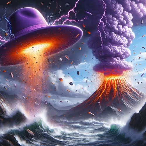 Degen volcano