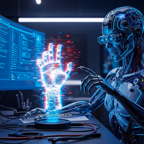 AI Trying to Draw Hands