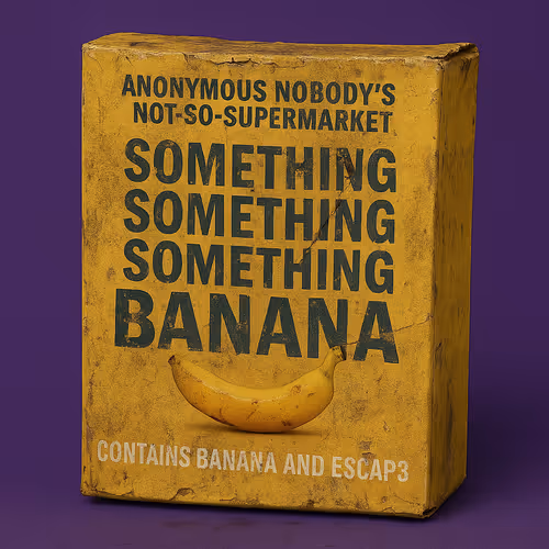 Anonymous Nobodys Not So Supermarket Sale Rack
