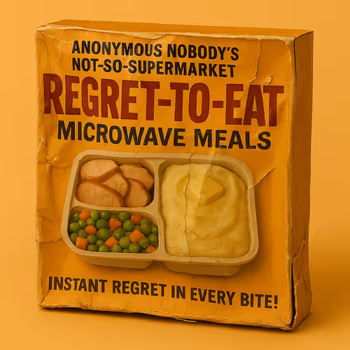Anonymous Nobodys Not So Supermarket Sale Rack