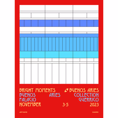 Bright Moments Buenos Aires Collection Posters