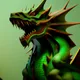 Wooden Dragon #3166