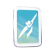 Speed Skating Beijing 2022 Pictogram Variant 2