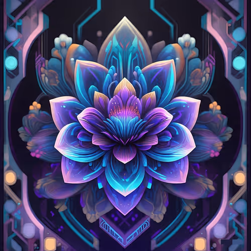 Purple flowers