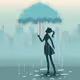 Rainy umberella