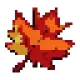 Maple Leaf Sticker