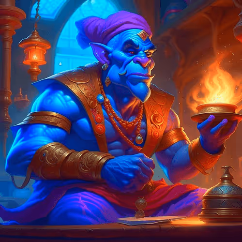 Genie Of Wealth 1