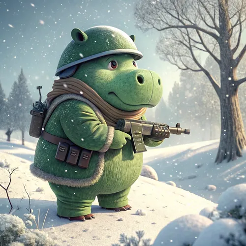 Hippo Army On BASE #489