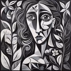 Monochrome Picasso #191