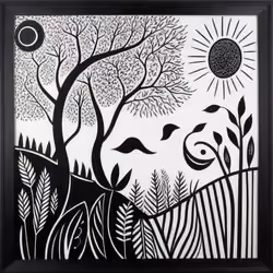 Monochrome Picasso #823